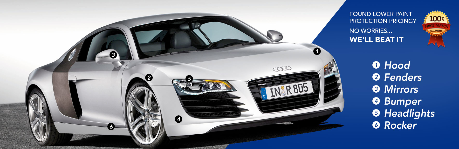 PPF Clear Bra Kits and Patterns