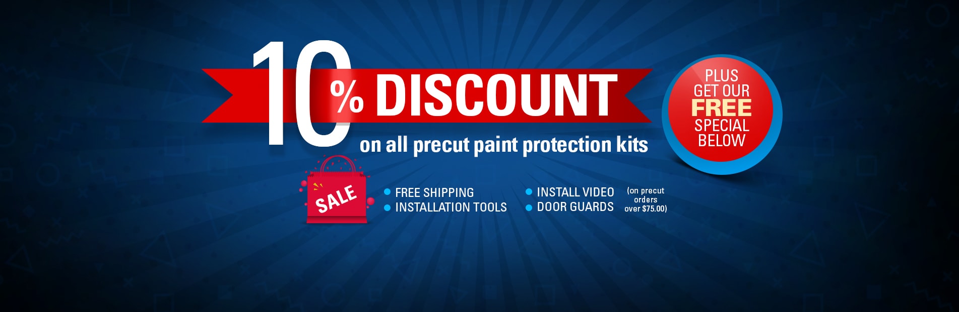 Precut Paint Protection 10 Off